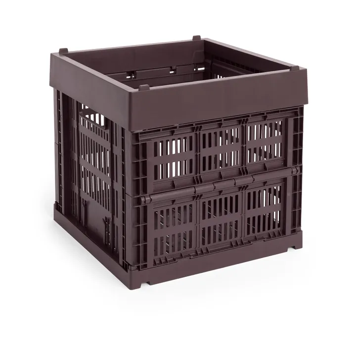 Colour Crate Cube 29,5x29,5 cm - Bordeaux - HAY
