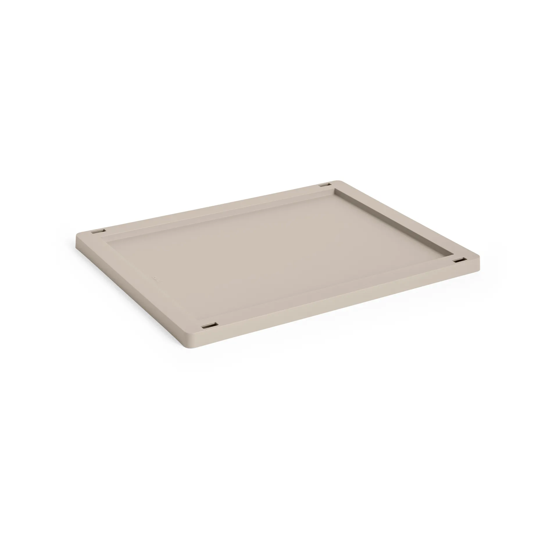 Colour Crate lock plastic medium, Warm grey HAY