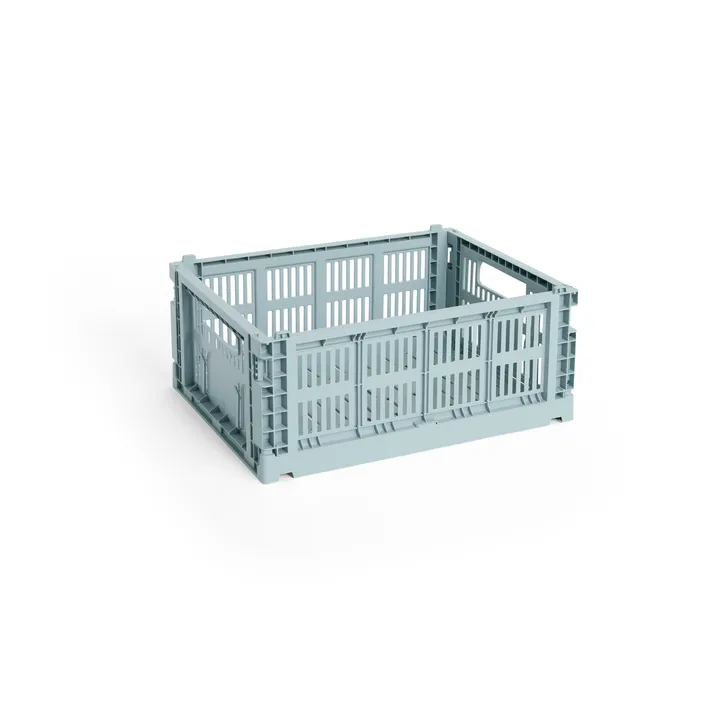 Colour Crate M 26,5x34,5 cm - Dusty blue - HAY