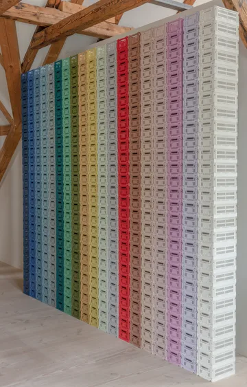 Colour Crate M 26,5x34,5 cm - Powder - HAY