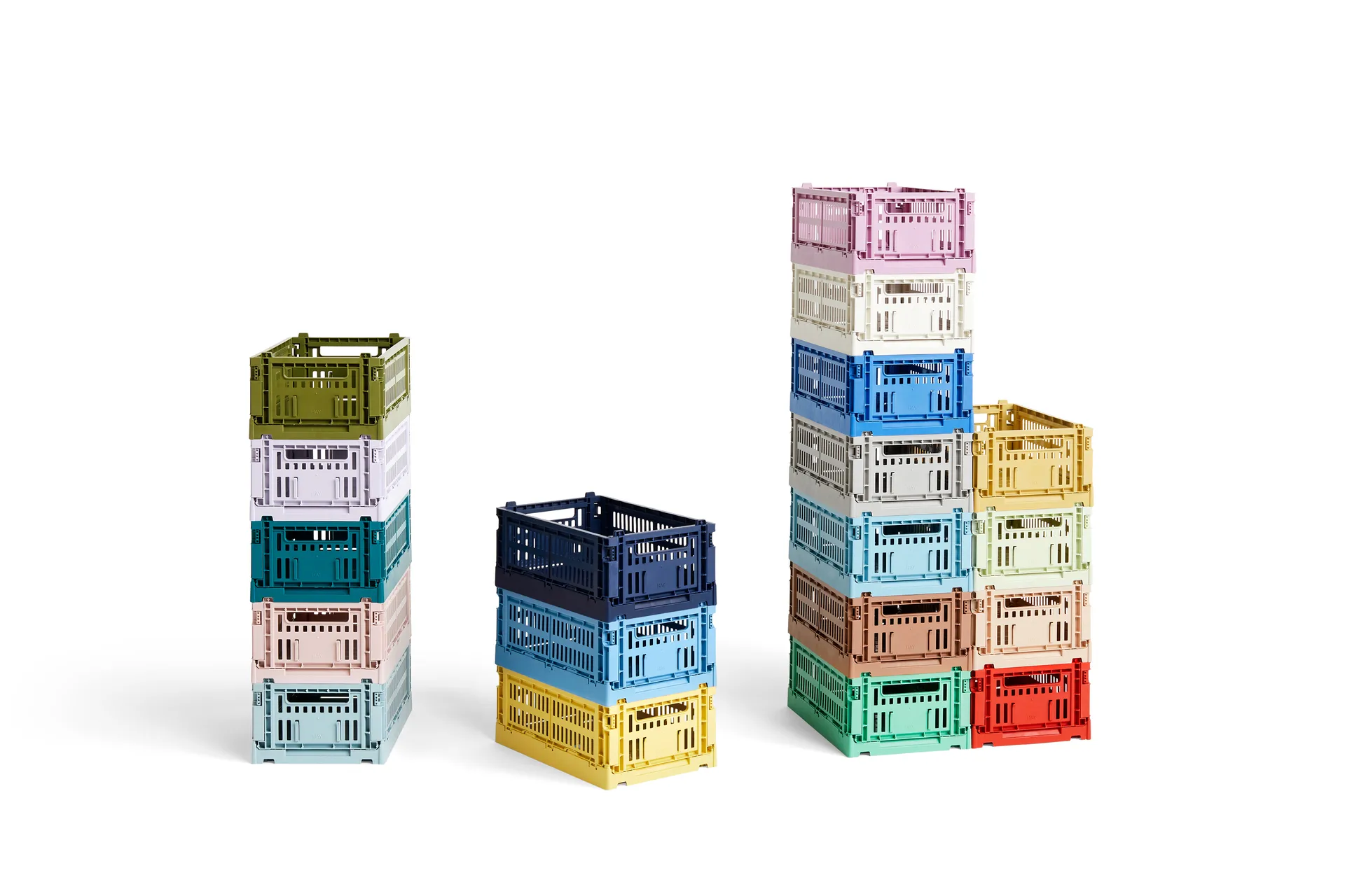 Colour Crate S 17x26,5 cm, Powder HAY