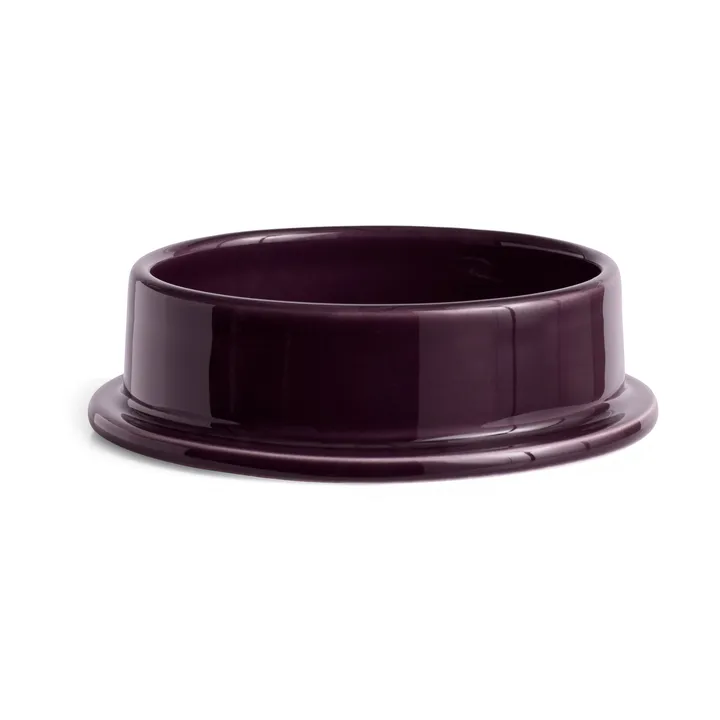 Column Candleholder ljuslykta L 12,8 cm - Bordeaux - HAY