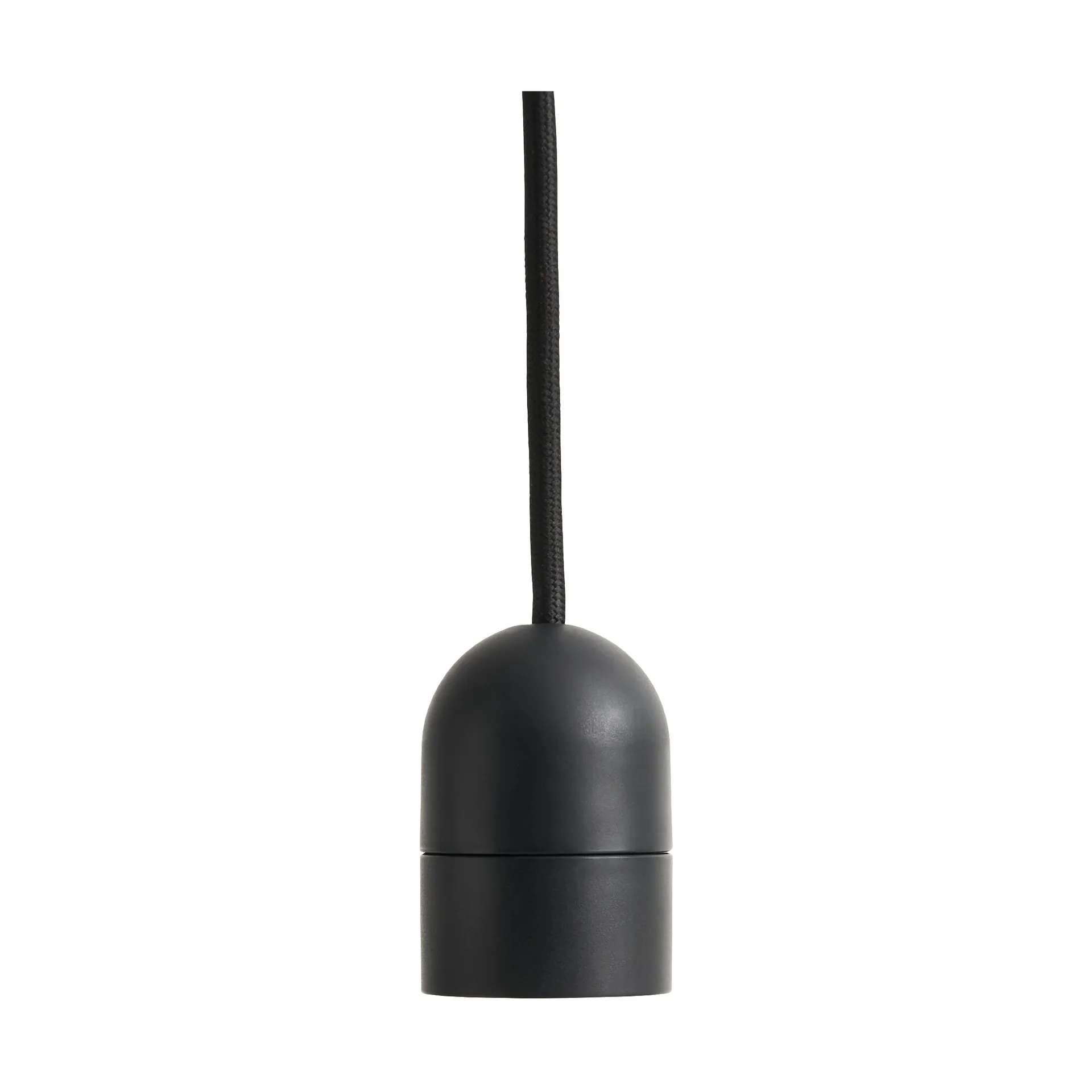 Common Pendant Cord set pendel Ø12 cm, Soft black HAY