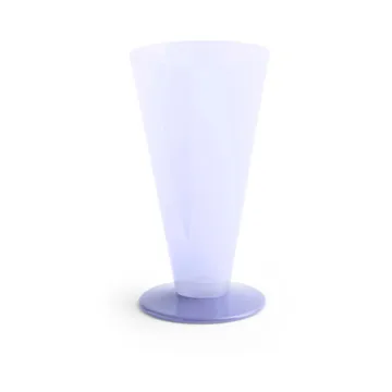 Conical vas - Light blue-lavender blue, small - HAY