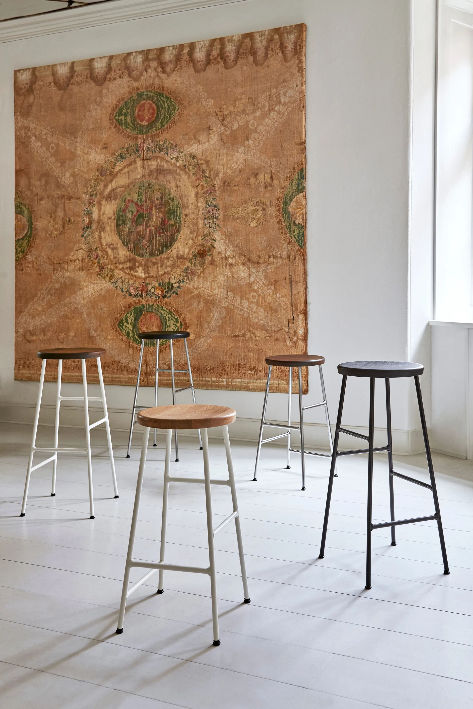 Cornet barpall 75 cm, Soft black oak-soft black HAY