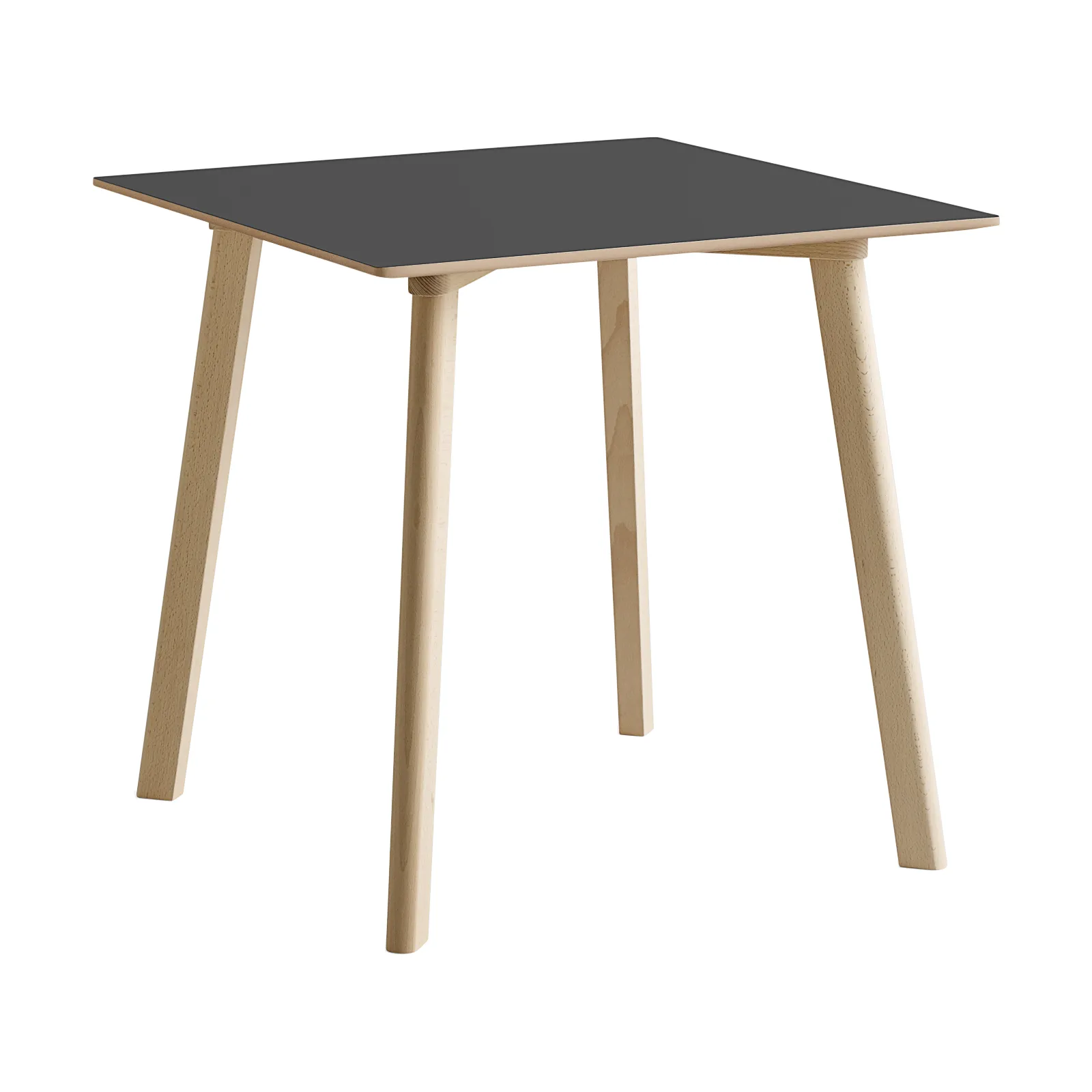 CPH210 Deux 2.0 bord 75x75 cm, Stone grey-untreated beech HAY