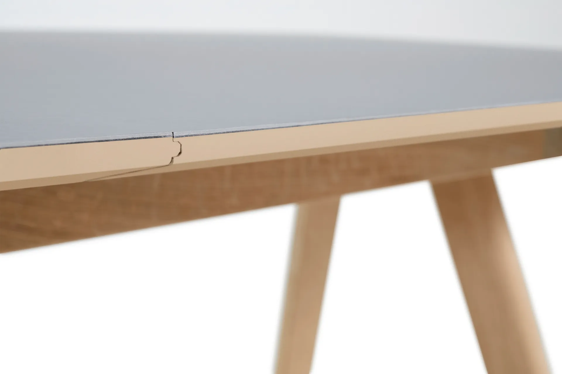 CPH30 2.0 Extendable Leaf till matbord 50x80 cm, Grey linoleum-lacquered oak HAY