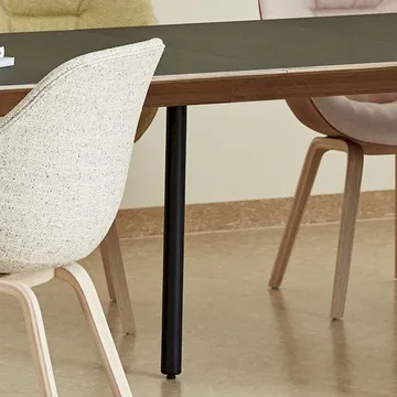 CPH30 Extendable stödben - Black water-based lacquered oak - HAY