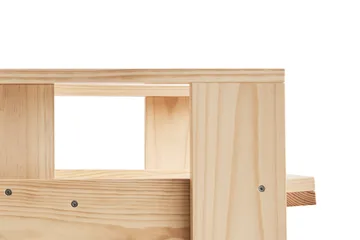 Crate Dining Chair karmstol - Water-based lacquered pinewood - HAY