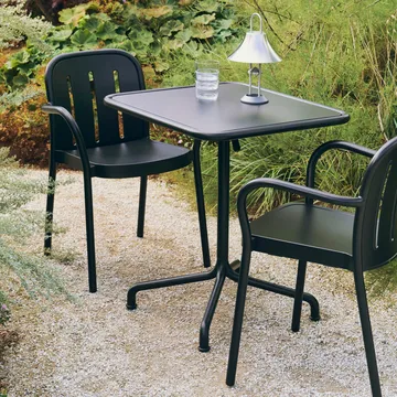 Deville bord - Anthracite, 60x70x74 cm - HAY