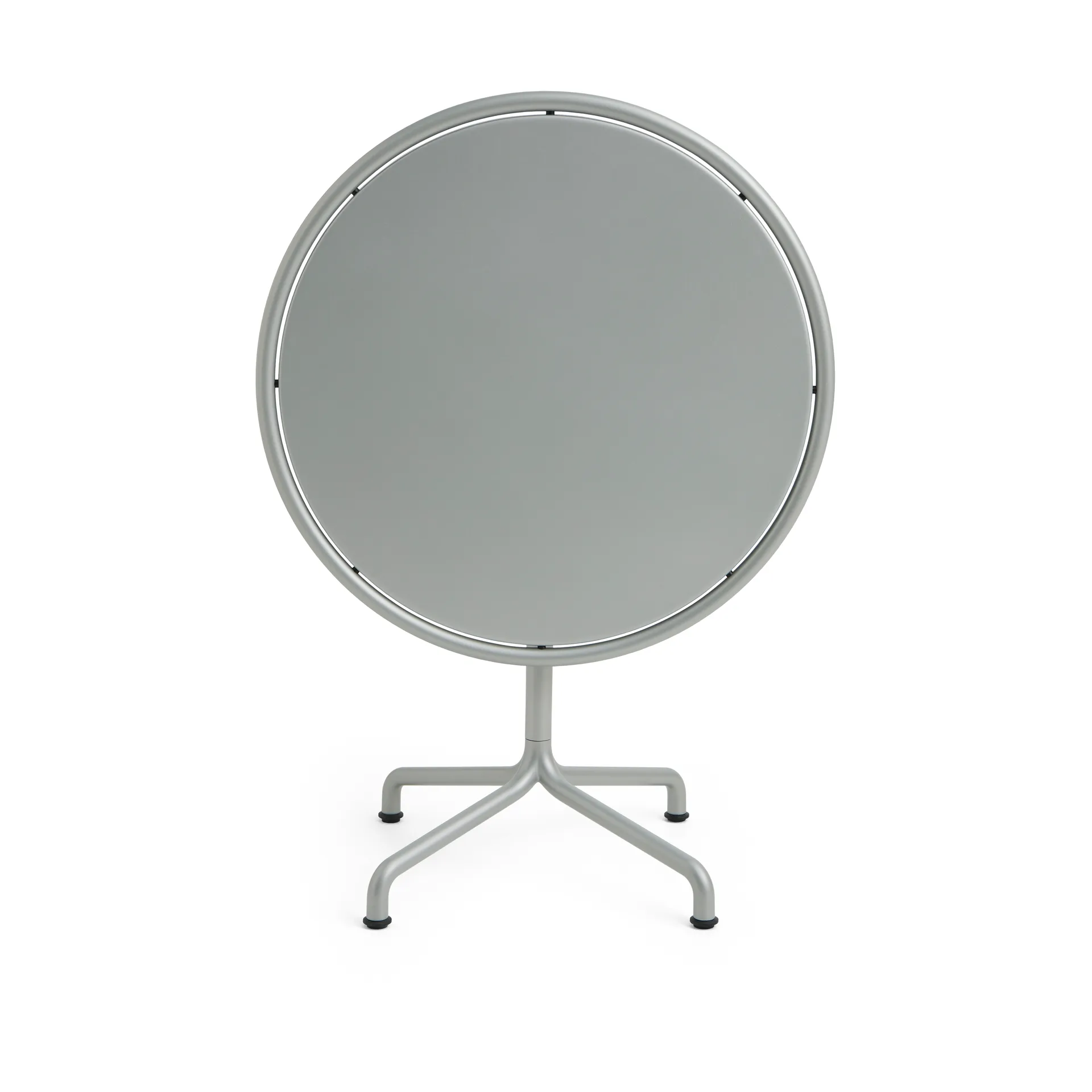 Deville bord, Silver grey, Ø80x74 cm HAY