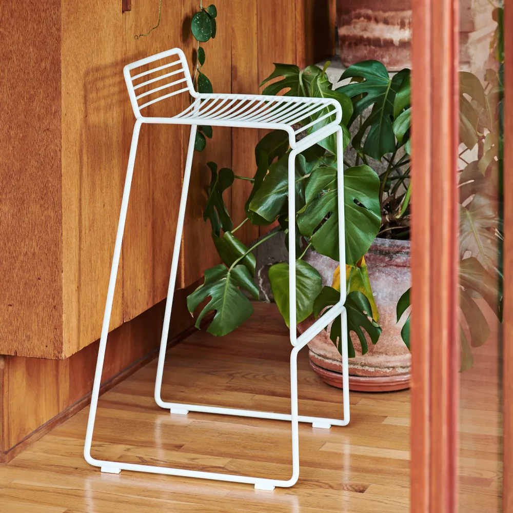 Hee High barstol 75 cm, White HAY