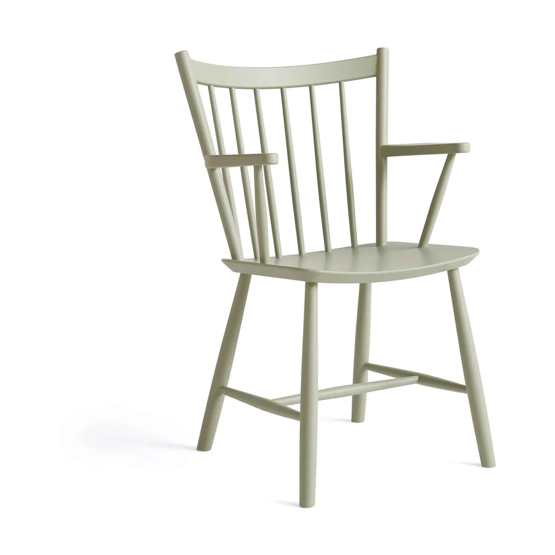 J42 karmstol, Sage lackerad bok HAY