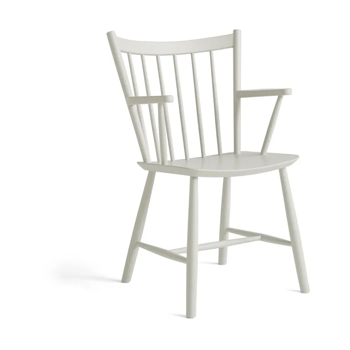 J42 karmstol - Warm grey lackerad bok - HAY