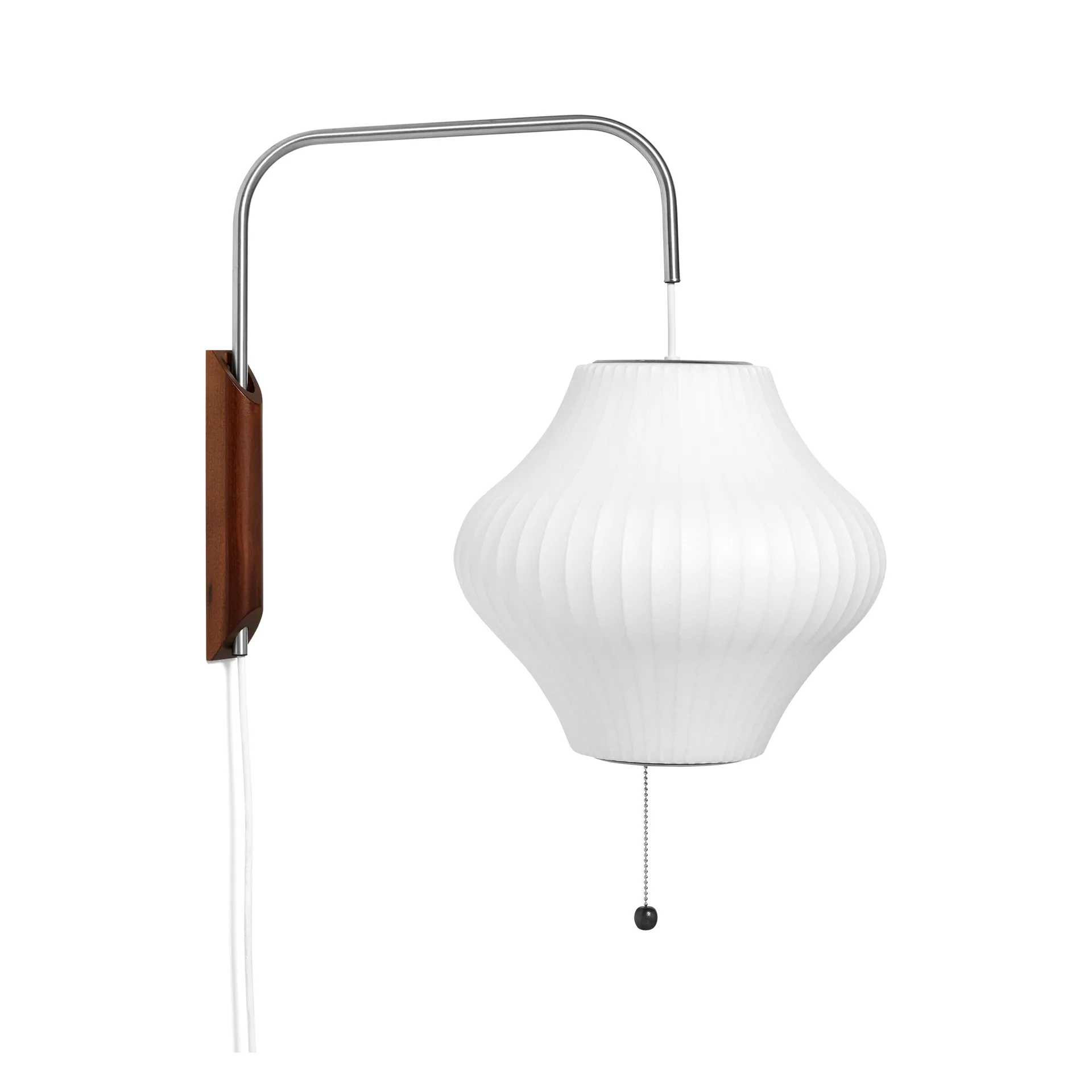 Nelson Bubble Pear vägglampa, Off white HAY