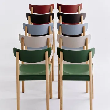Pack Chair 10 stol - Oljad ek-ash blue - HAY