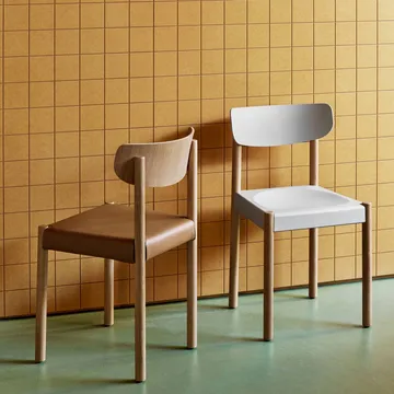 Pack Chair 11 stol - Oljad ek-graphite brown-Remix 356 - HAY