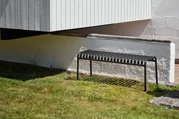 Palissade bänk 120x42 cm - Anthracite - HAY