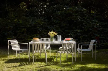 Palissade Low loungefåtölj - Sky grey - HAY