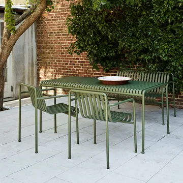 Palissade matbord 170x90 cm - Olive green - HAY