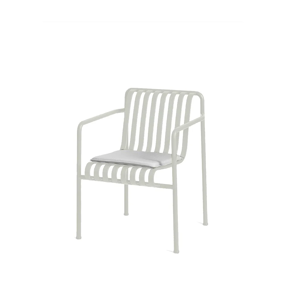 Palissade sittdyna till Dining karmstol, Sky grey HAY