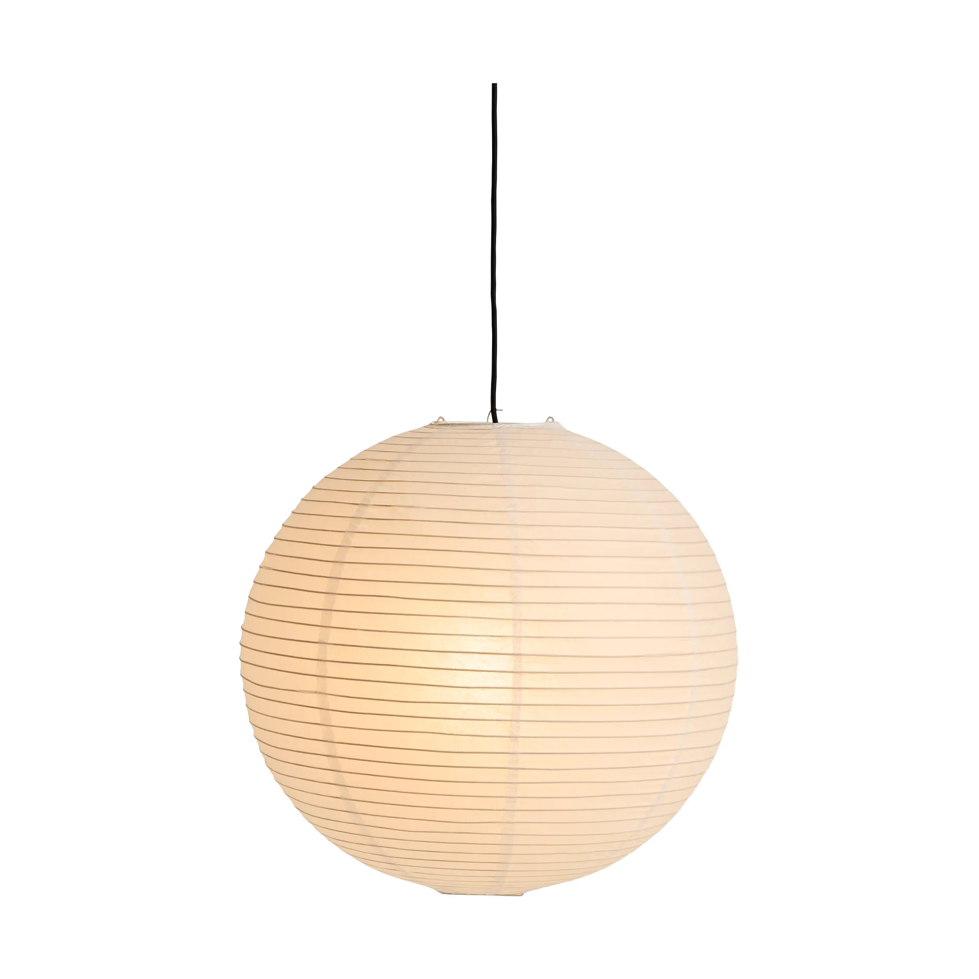 Paper Shade lampskärm Ø50 cm, Vit HAY