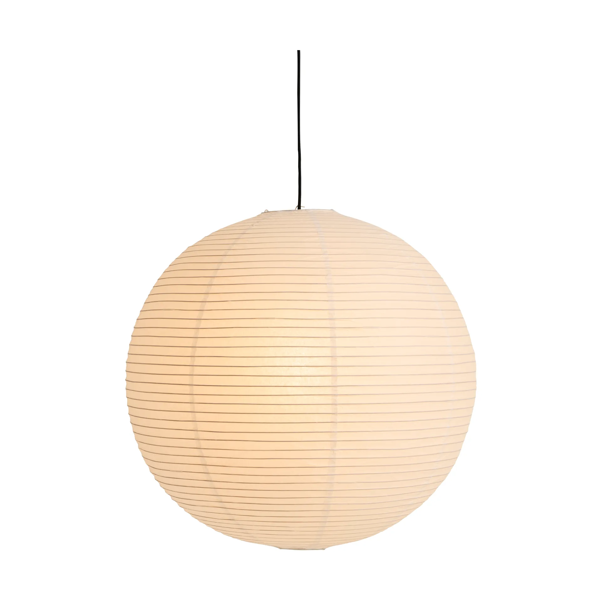 Paper Shade lampskärm Ø60 cm, Vit HAY