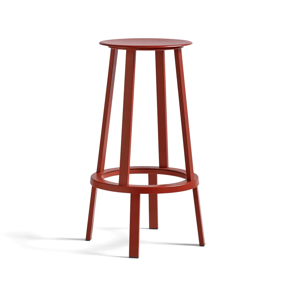 Revolver barpall, Red, high HAY