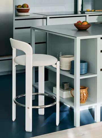 Rey klädd barstol 75 cm - Mode 011-cream white - HAY