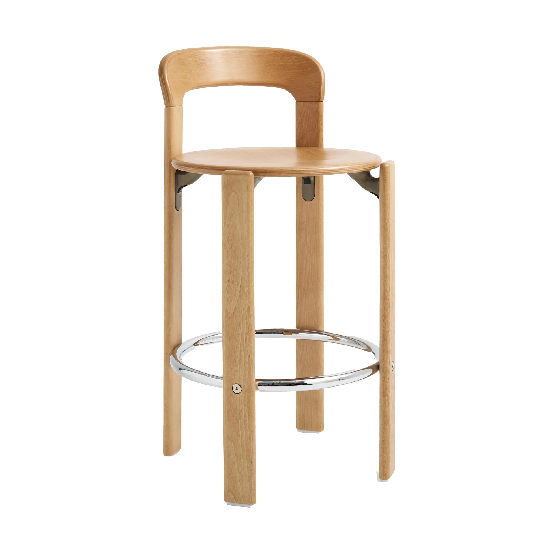 Rey Low barstol lackad 65 cm, Golden HAY