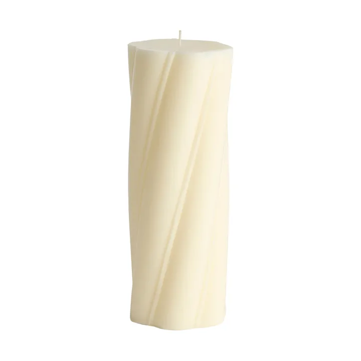 Soft Serve Candle blockljus - Ivory, Ø9,5x24,5 cm - HAY