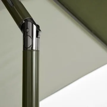 Terrazza Hexagon parasoll - Green-dark green - HAY