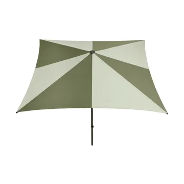Terrazza Square parasoll - Green-dark green - HAY