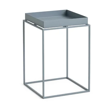 Tray Table medium brickbord - Pigeon blue, 30x30x44 cm - HAY