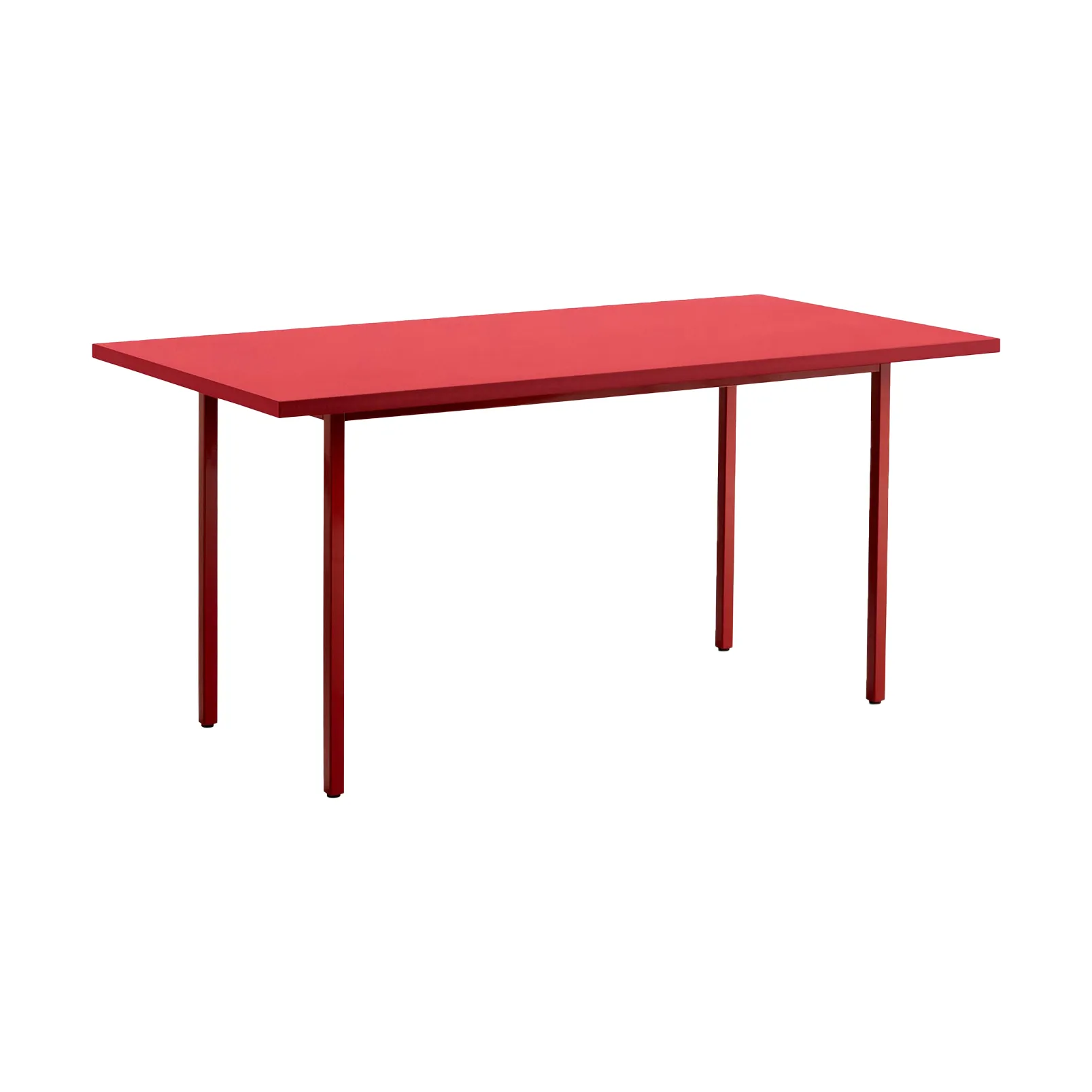 Two-Colour matbord 90x240 cm, Maroon red-red HAY
