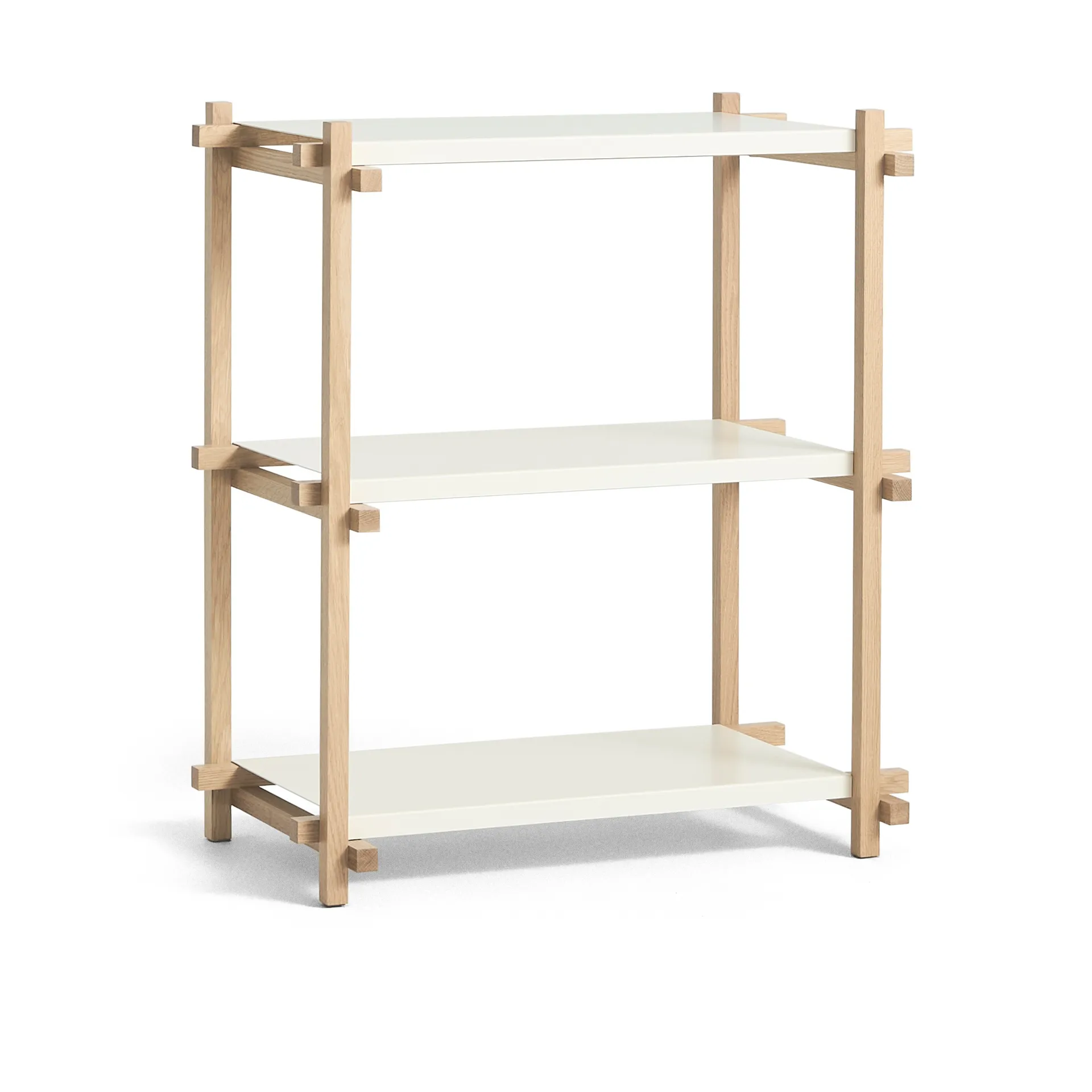 Woody Column hylla, Oak-almond white, low HAY