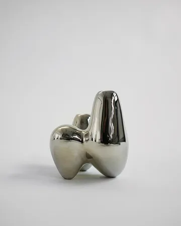 Unity ljusstake - Chrome - Hein Studio