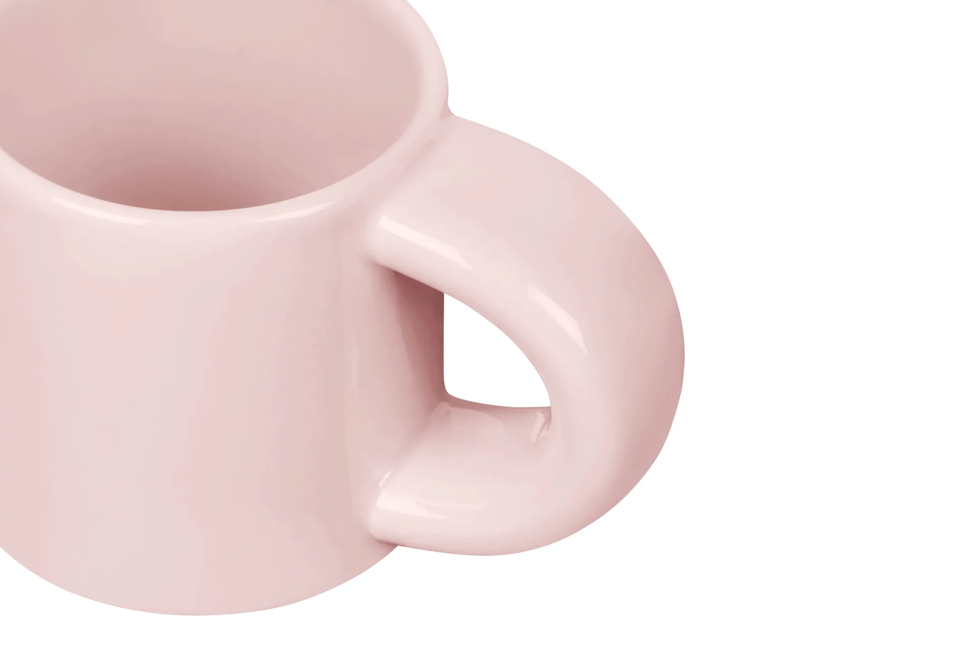 Bronto espressokopp 10 cl 4-pack, Pink Hem