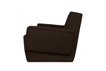 Hunk loungefåtölj med armstöd - Chocolate - Hem