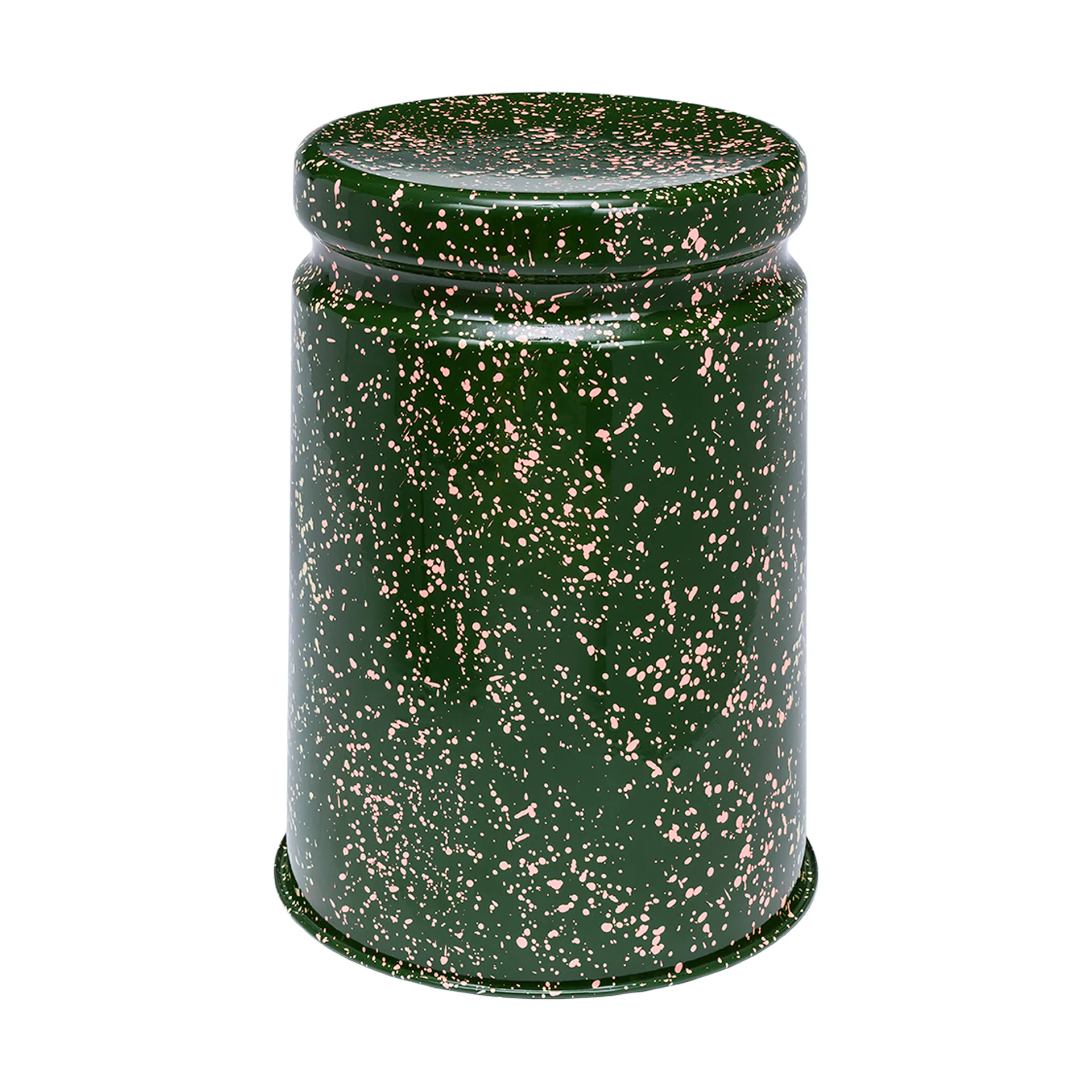 Last pall Ø32x44 cm, Green-pink splatter Hem