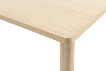 Log matbord 90x180 cm - Ek - Hem
