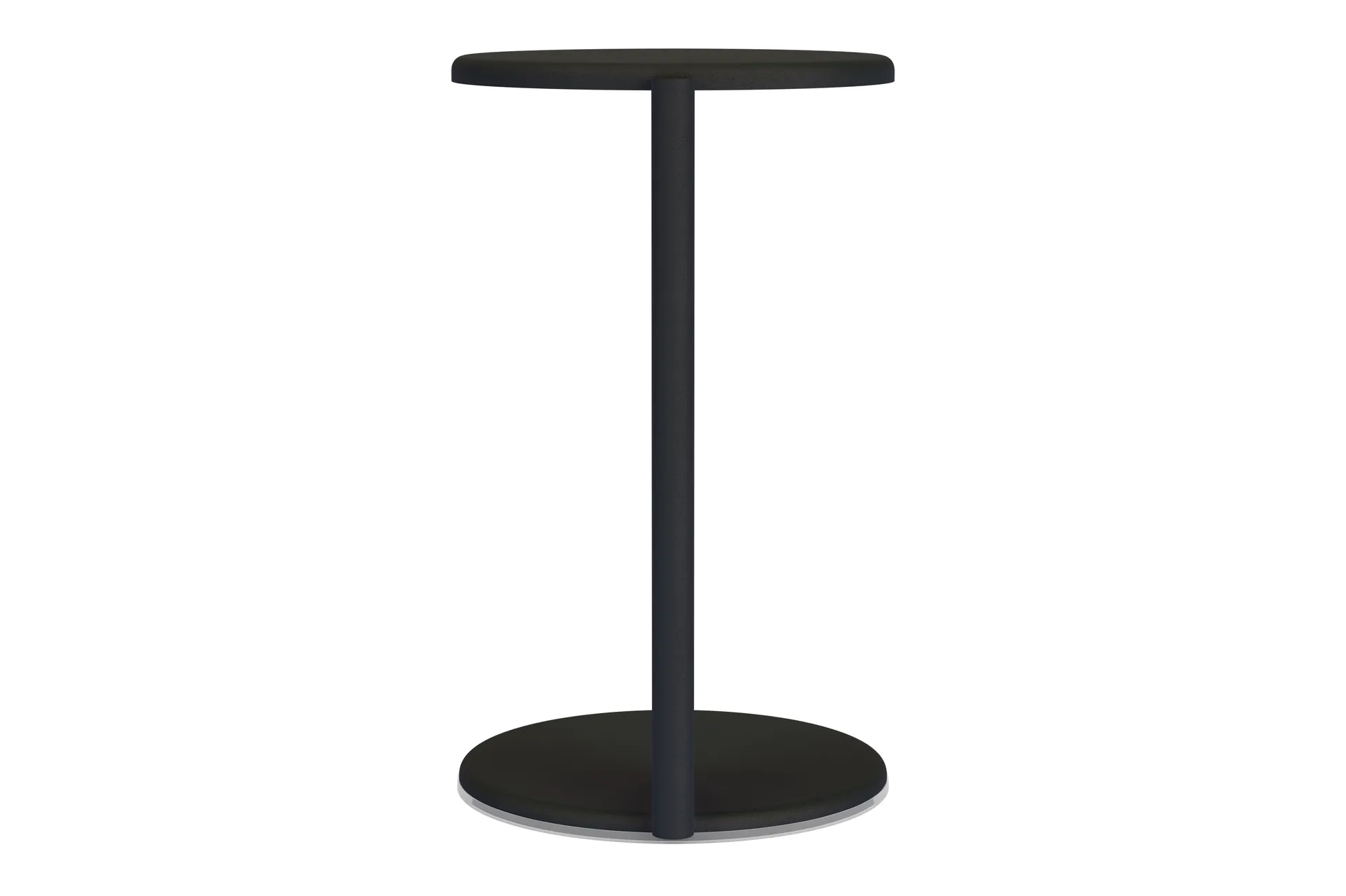 Lolly sidobord 56 cm, Black grey matte Hem