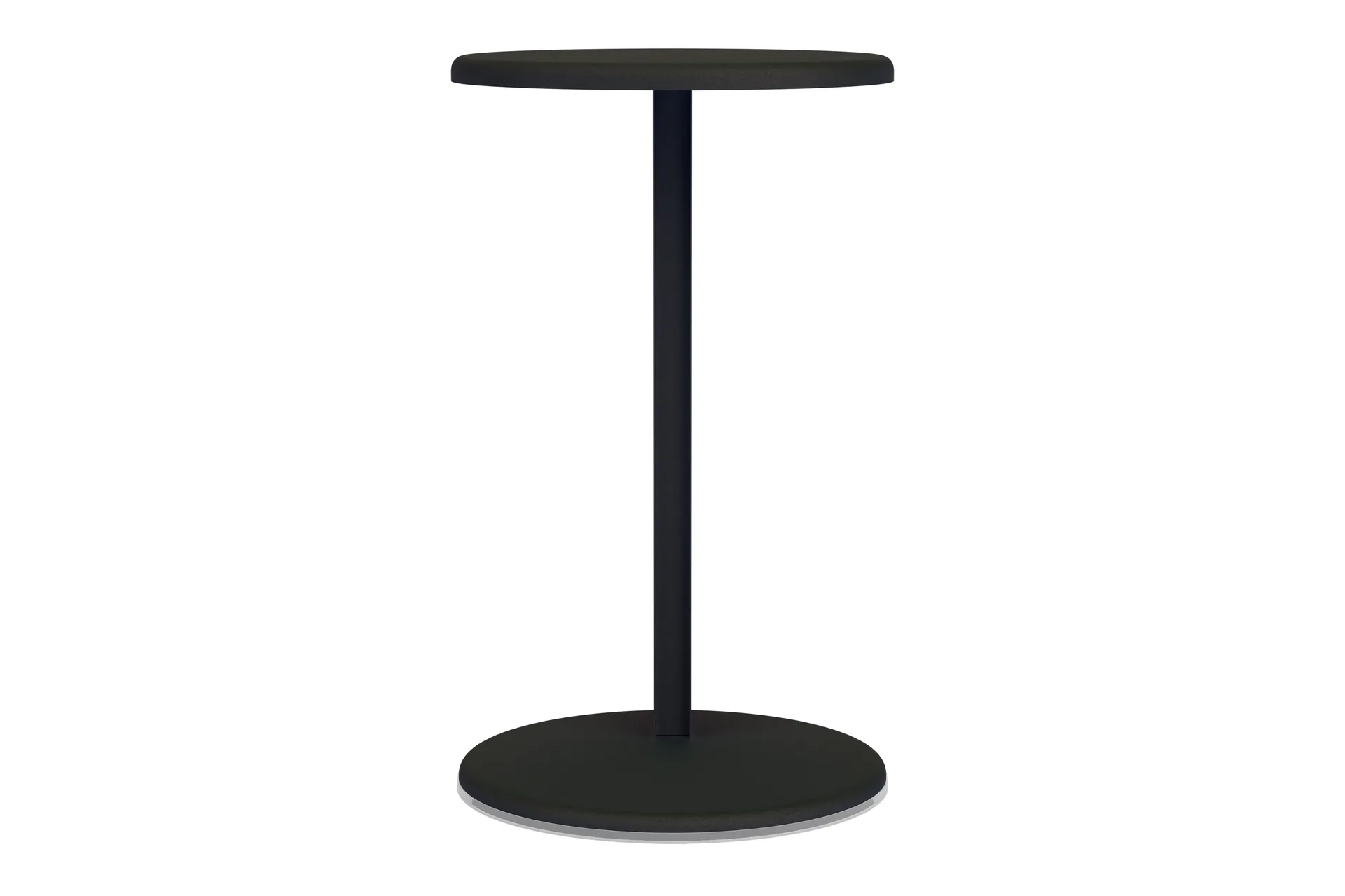 Lolly sidobord 56 cm, Black grey matte Hem