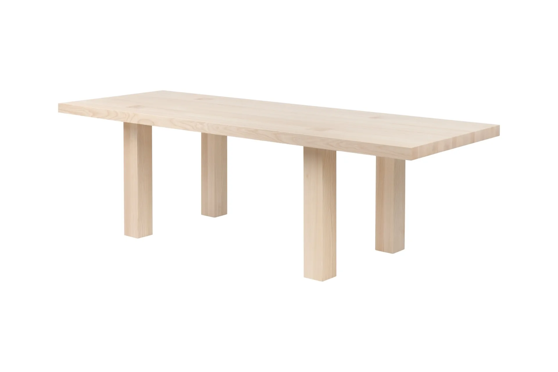 Max bord med bänkar 250 cm, Ask Hem
