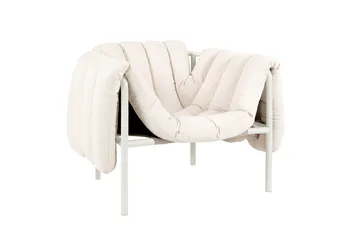 Puffy loungefåtölj - Natural-cream - Hem