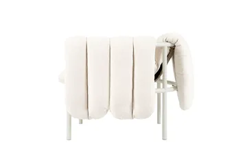 Puffy loungefåtölj - Natural-cream - Hem