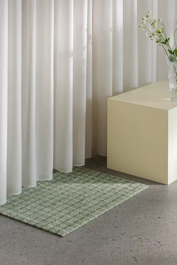 Grid dörrmatta - Matcha Lemon, 85x115 cm - Heymat