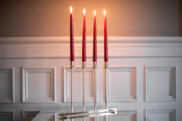 Alto ljusstake - Solid mässing - Hilke Collection