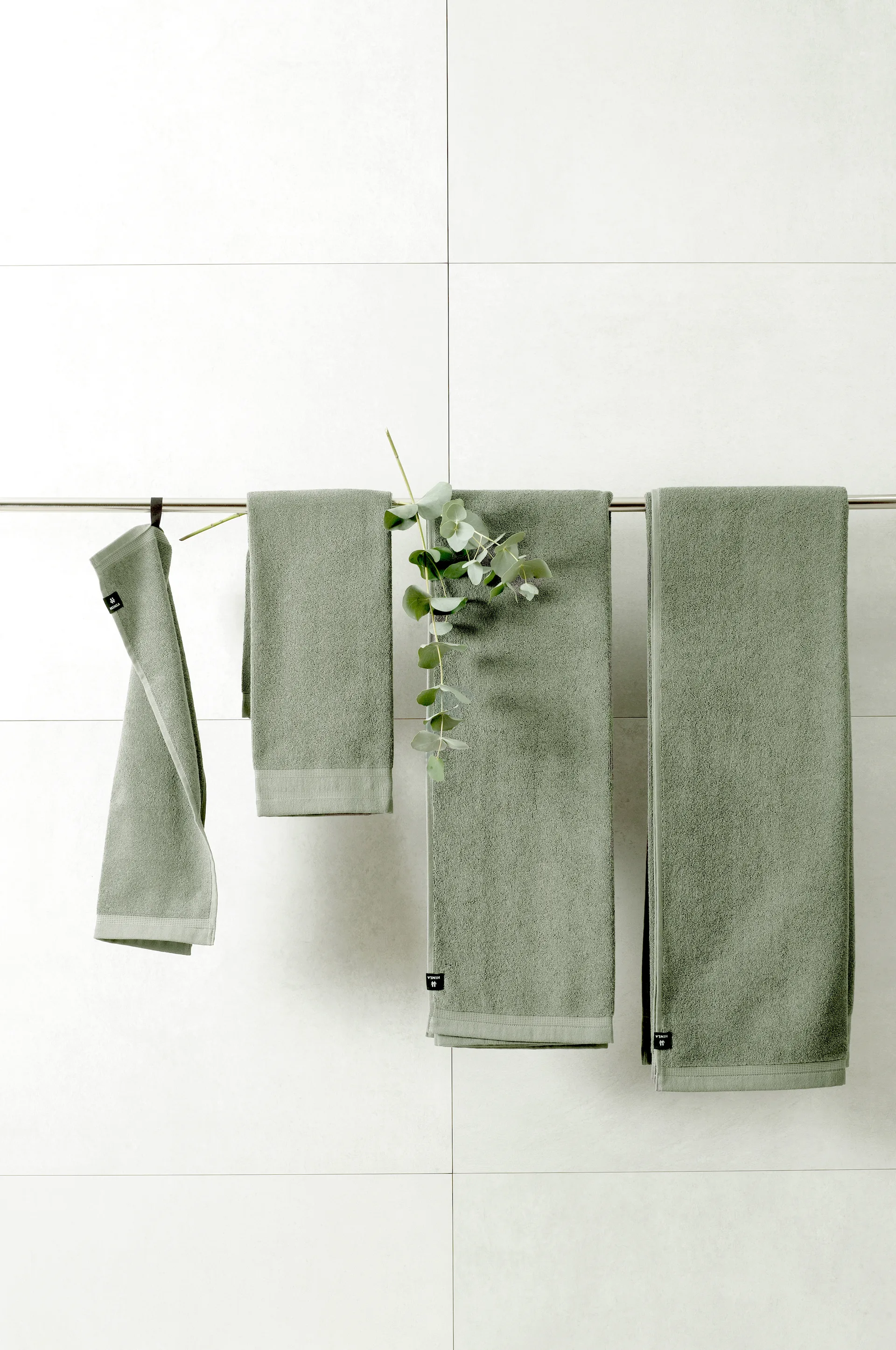 Lina handduk sage, 50x70 cm Himla