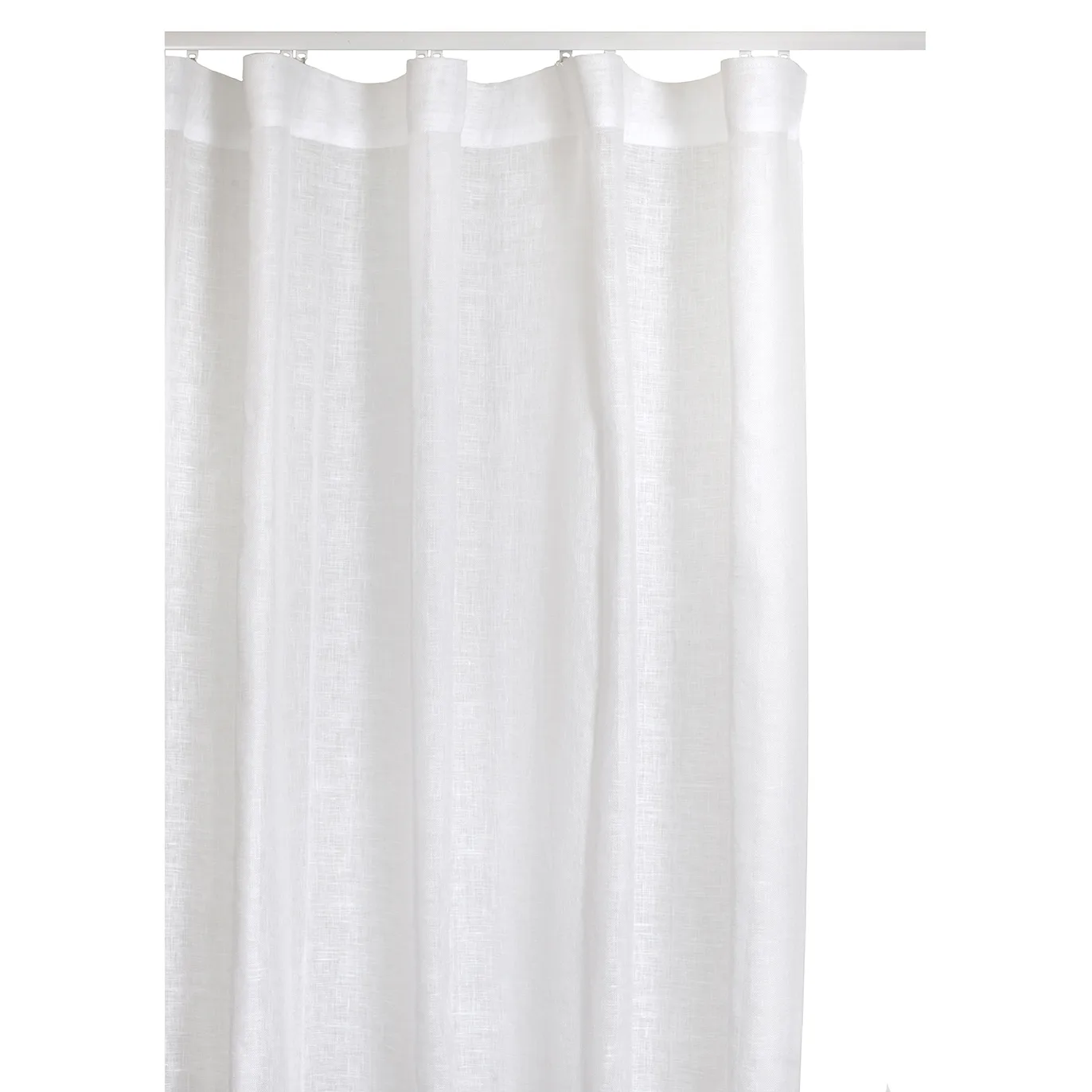 Skylight gardin med veckband 280x290 cm, Vit Himla